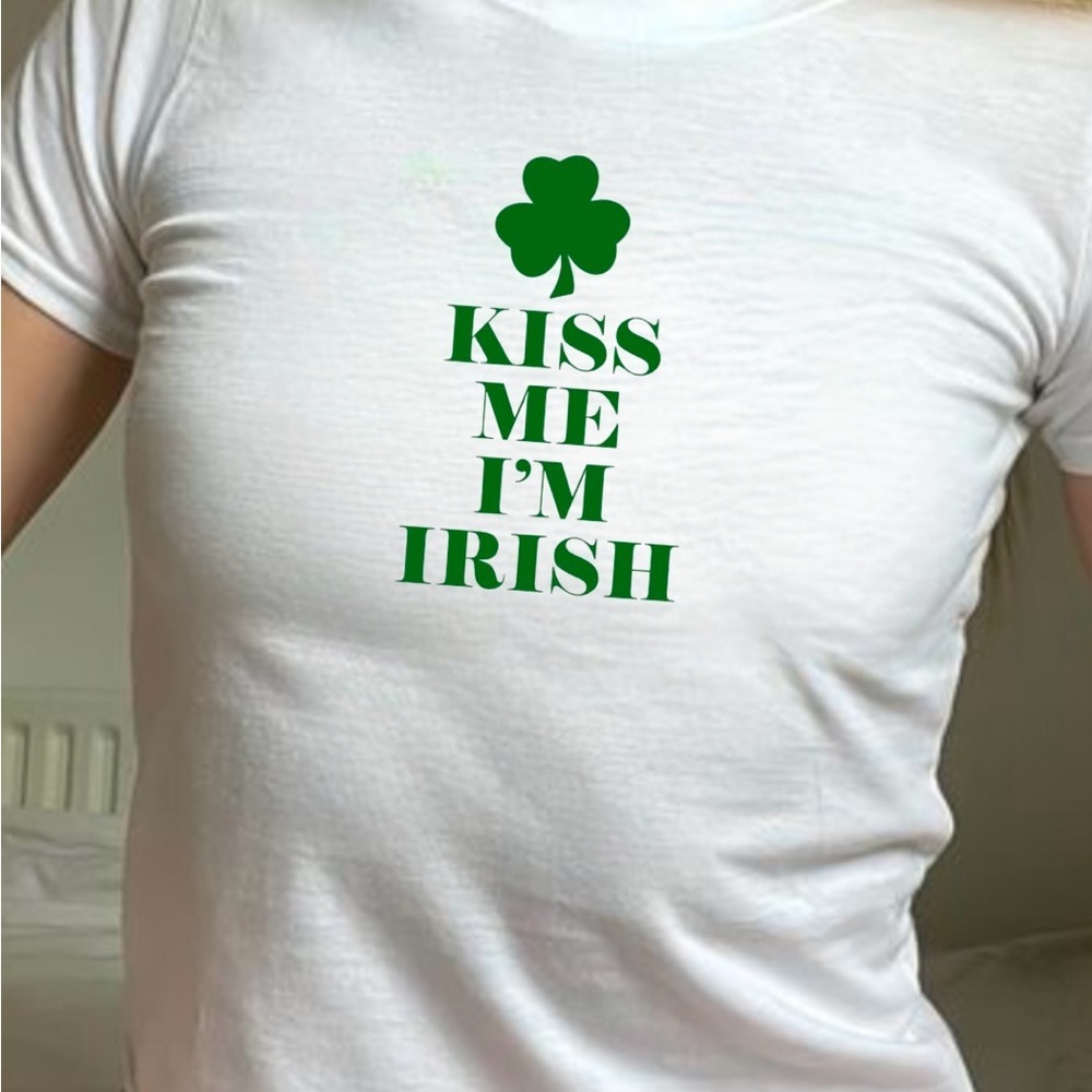 St paddy’s day baby tee